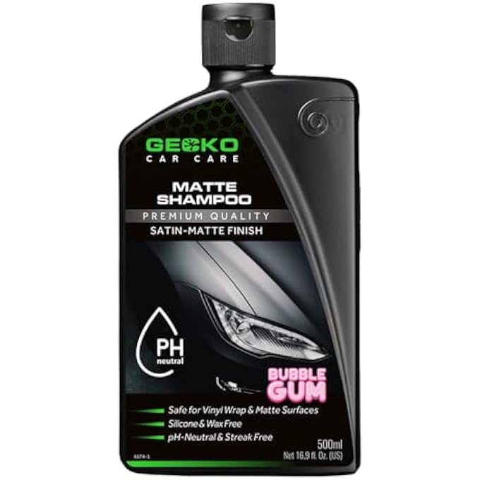 MATT PAINT SHAMPOO 500ML BLACK